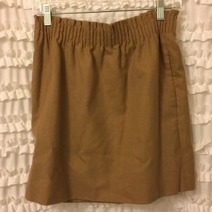 J Crew Elastic Waste Skirt w Pockets